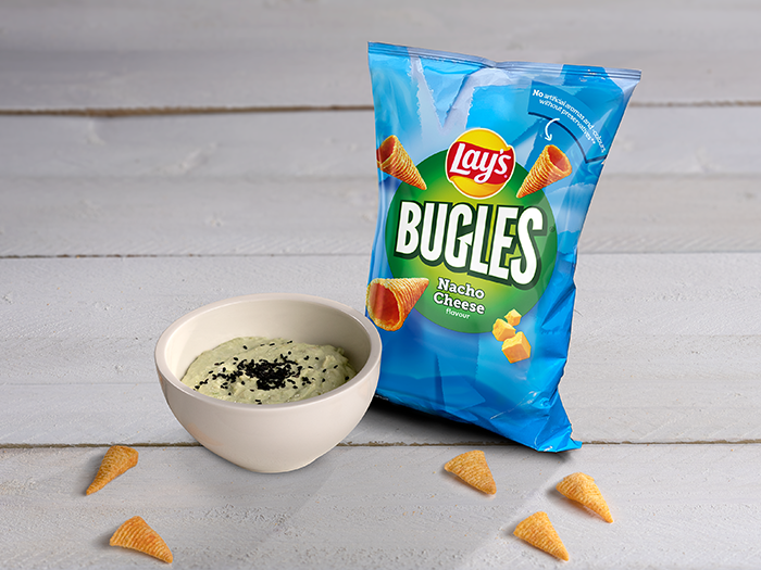 Avocado Feta dip Bugles
